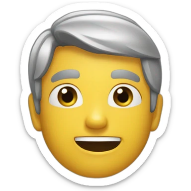 Un emoji qui pleur et qui rie en même temps sticker