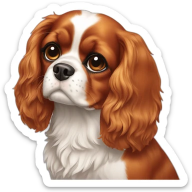 Cavalier king Charles sticker