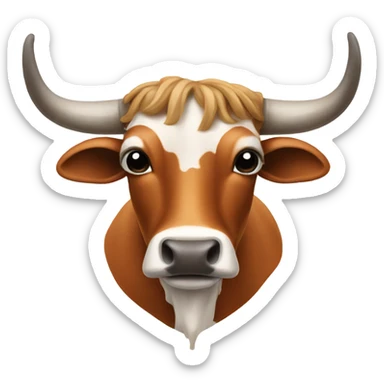 Texas longhorn sticker