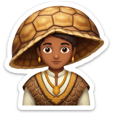 turtle in sri lanka sticker