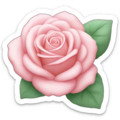 Cœur rose pastel sticker