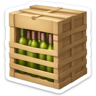 Vino en caja sticker