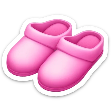 Pink Slippers sticker