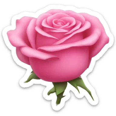 Pink roses sticker