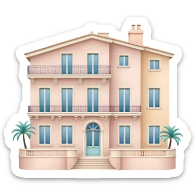 House in Monaco  sticker