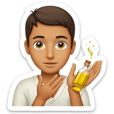 Olive oil maker sticker