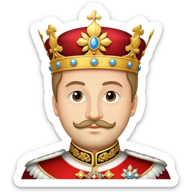 Tzar Alexander iii sticker