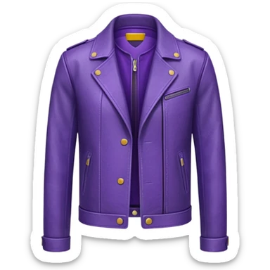 jacket: púrpura sticker