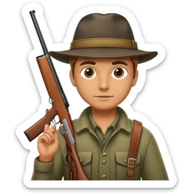 Call of the wild hunter sticker