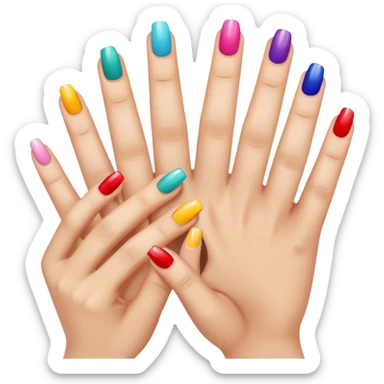 manicure sticker