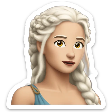 Daenerys Targaryen season 8 sticker