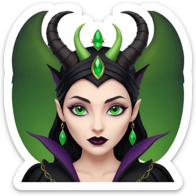 Maléfique Disney  sticker