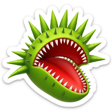 Venus fly trap  sticker