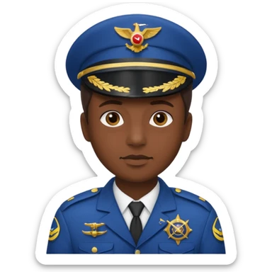 Plane Marshal sticker