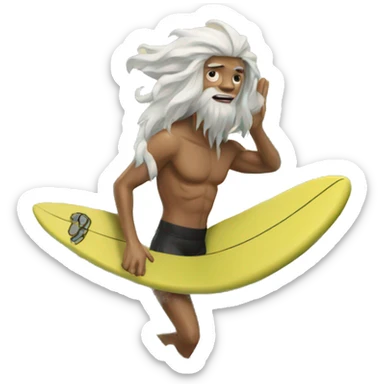 Surf sticker