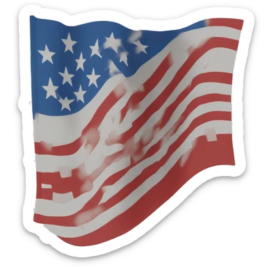 Bandera con tres círculos  sticker