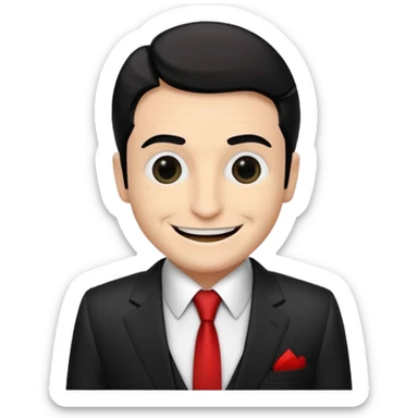 Berlin in the Money Heist TV show sticker