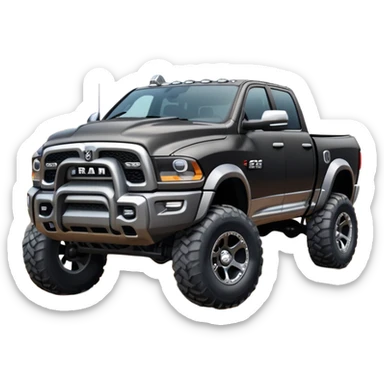 2025 Ram off-road truck sticker