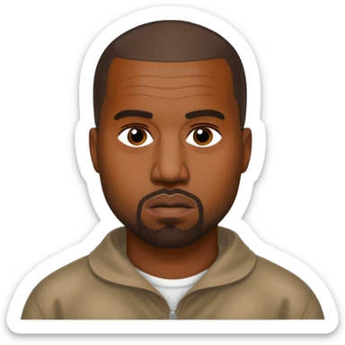 Kanye west as hitler sticker