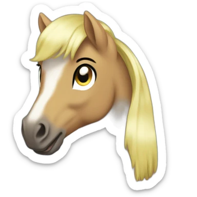 My lite pony  sticker