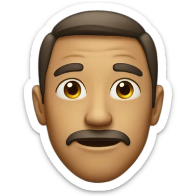 unattractive face sticker