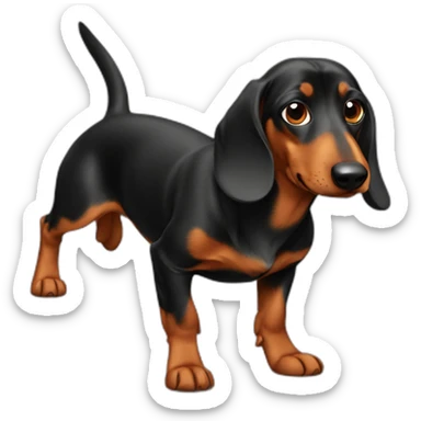 daschund-farts sticker