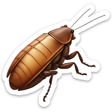 big fat cockroach sticker
