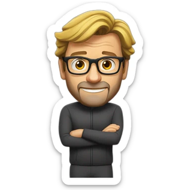 jurgen klopp shrug sticker
