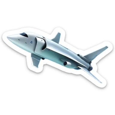 Абстрактная композиция из молекулярной структуры, графика и простых формул без символов, элементы парят рядом друг с другом, создавая ощущение исследования. sticker