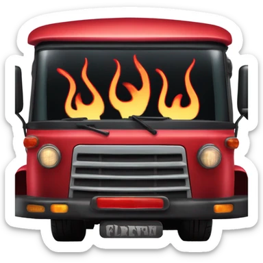 Satan’s racing tuk tuk sticker