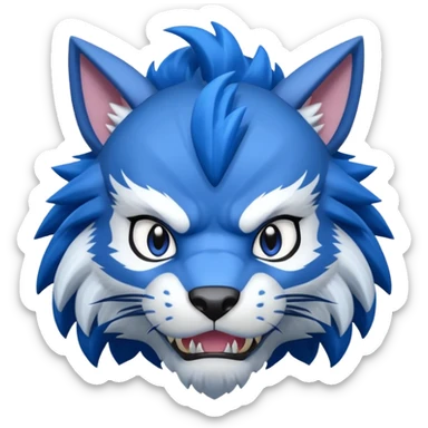 Weregarurumon sticker