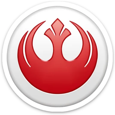 rebel alliance logo sticker