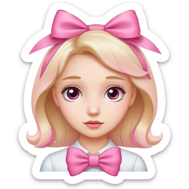 🎀👩🏻 sticker