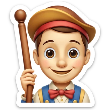 classic Pinocchio sticker