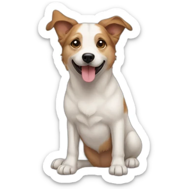 Chien sticker