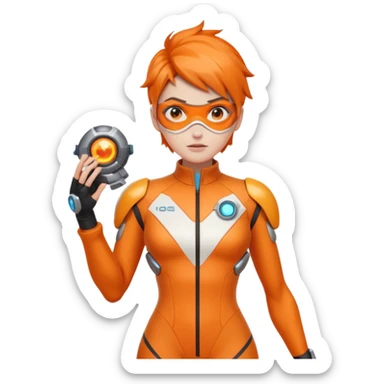 Tracer Overwatch sticker
