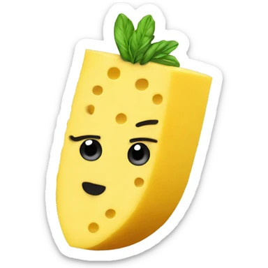 Polenta sticker