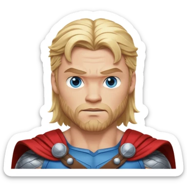 Thor marvel sticker