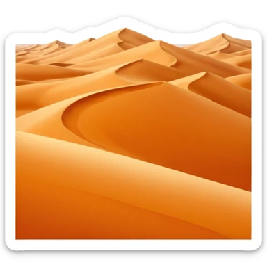 The Sahara Desert sticker