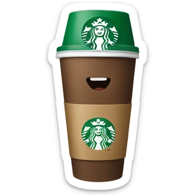 Starbucks sticker