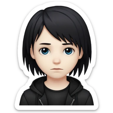 Emo sticker