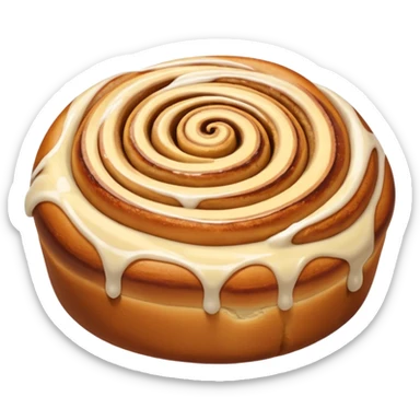 cinnamon roll sticker