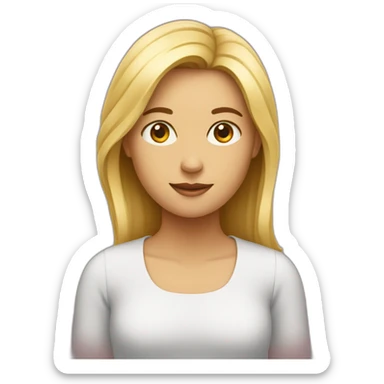 Homme dans femme sticker