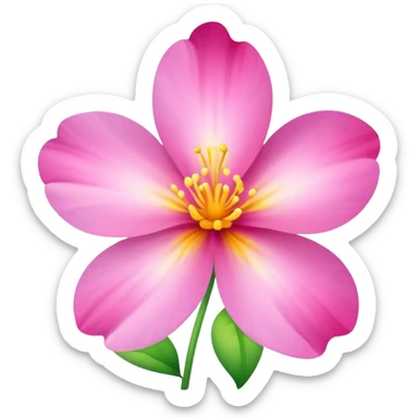 pleasant aroma wafting from a flower sticker