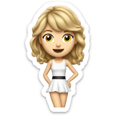 Taylor swift performing  sticker