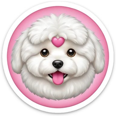Bichon Dog sticker