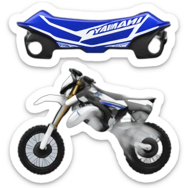 Yamaha bike yz sticker