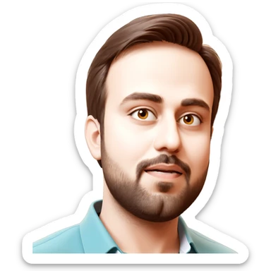 bearded boy meme moment sticker