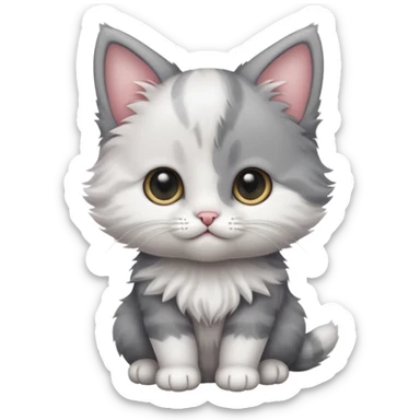 cute baby kitten sticker