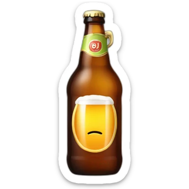 0.5 liter beer sticker